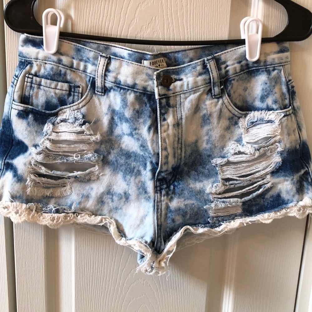 jean shorts